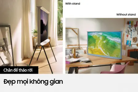 Smart Tivi Samsung 4K The Serif 55 Inch QA55LS01B 11