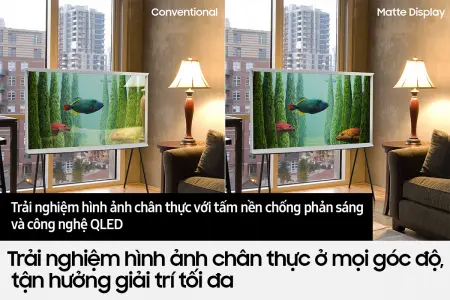 Smart Tivi Samsung 4K The Serif 50 Inch QA50LS01B 10