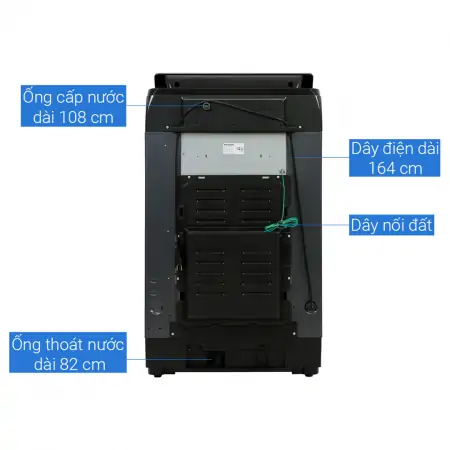 Máy Giặt Panasonic Inverter 12.5 Kg NA-FD125V1BV 3