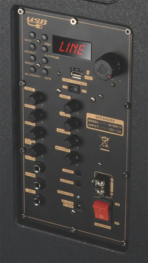 Loa Kéo Gỗ Malata 4 Tấc M-9041 2