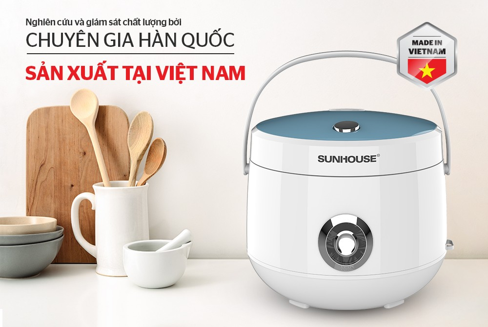Nồi Cơm Điện Sunhouse SHD8606 1.8 Lít 4