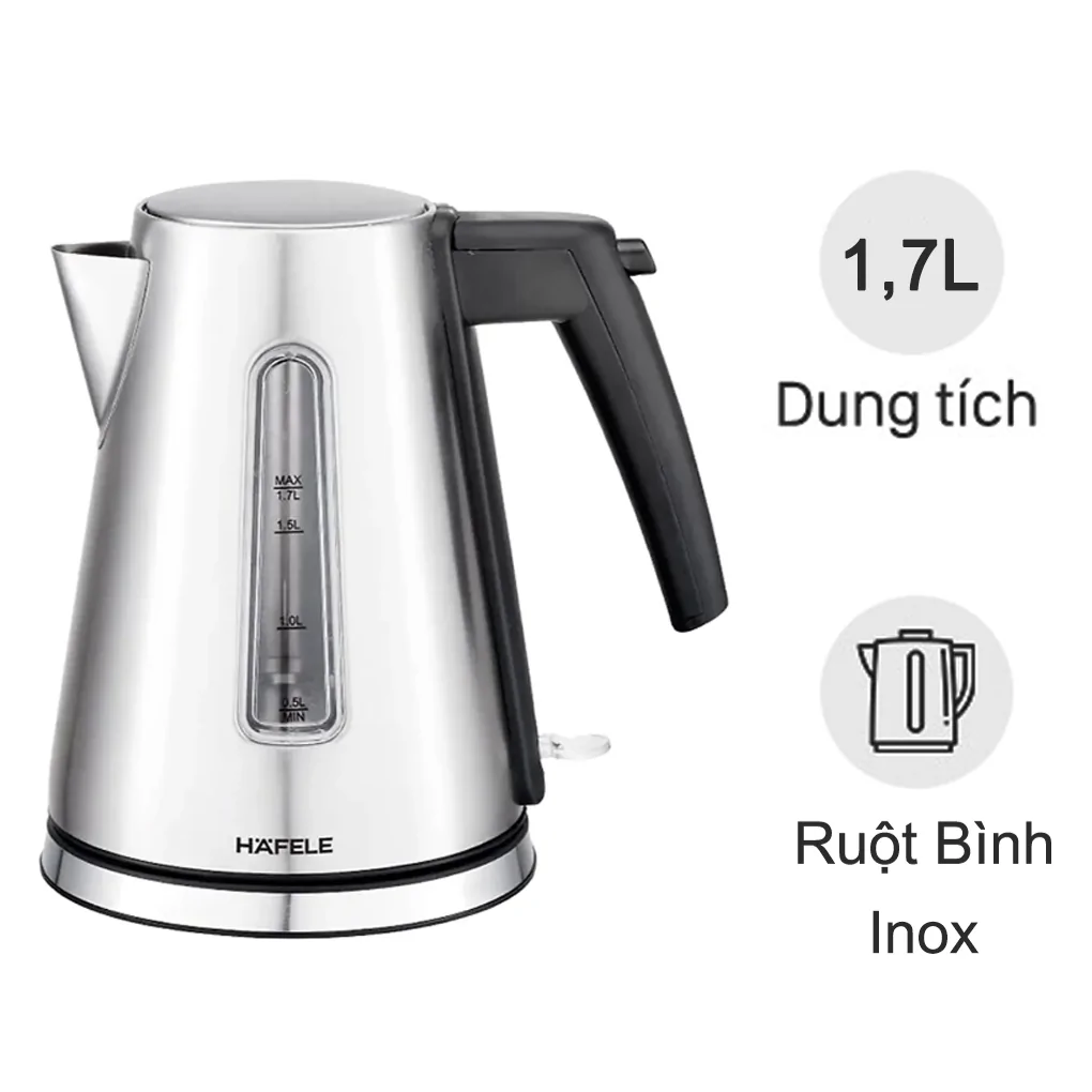 Bình Đun Siêu Tốc HAFELE T-907B (535.43.731)