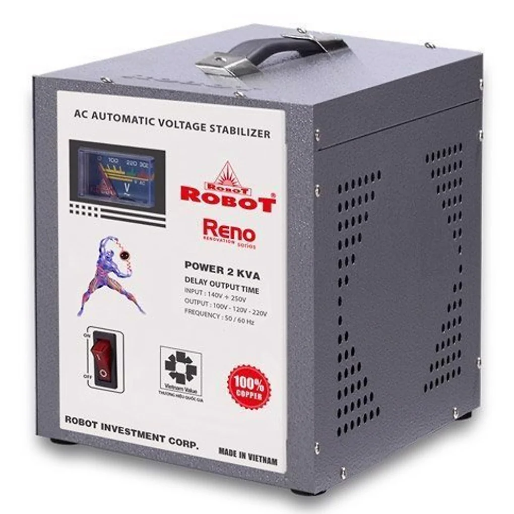 Ổn Áp Robot 2KVA (140V-250V) RENO 818