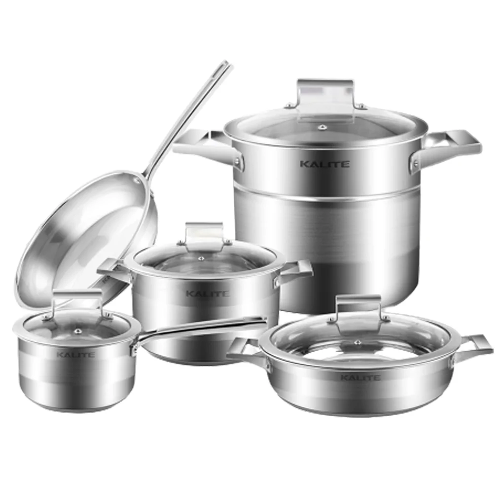 Bộ Nồi Inox 304 Cao Cấp Kalite KL-339 0