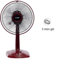 Quạt Bàn MITSUBISHI D12-GA CY-RD - Đỏ