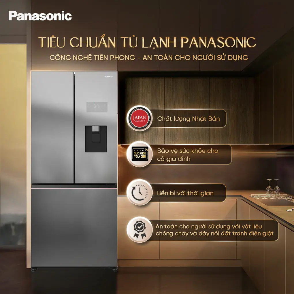 Tủ Lạnh Panasonic Inverter 495 Lít NR-CW530XHHV 0