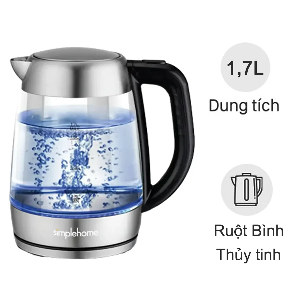 Bình Đun Siêu Tốc SIMPLEHOME F-682