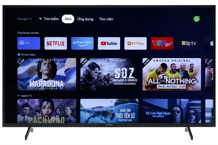 Google Tivi Sony 4K 65 Inch KD-65X75K (Sản phẩm trưng bày)