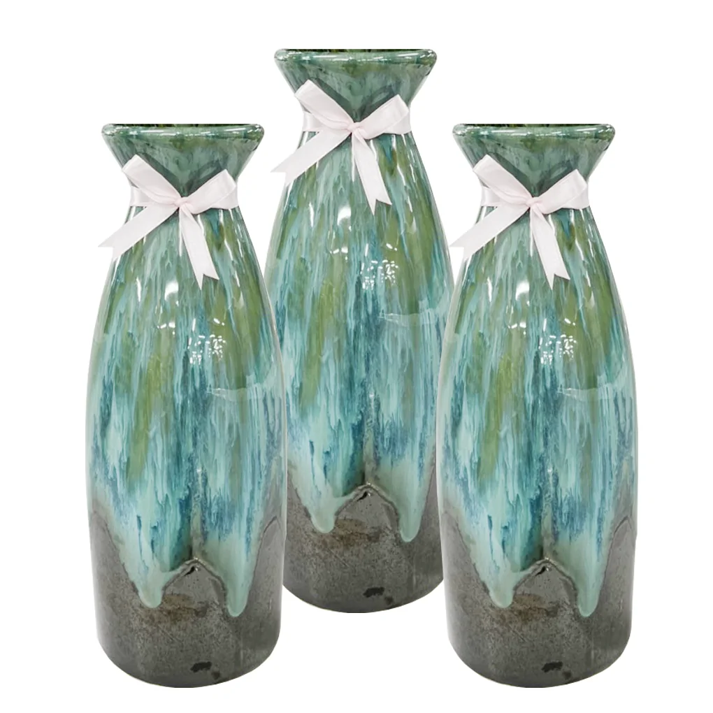 Lọ Hoa Men Hỏa Biến L566