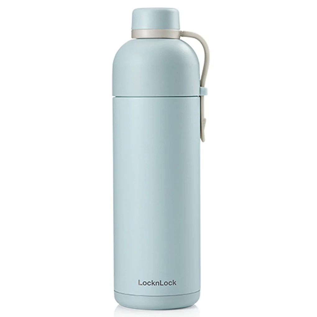 Bình Giữ Nhiệt LOCK&LOCK Belt Bottle 490ml LHC4267MIT - Màu Mint