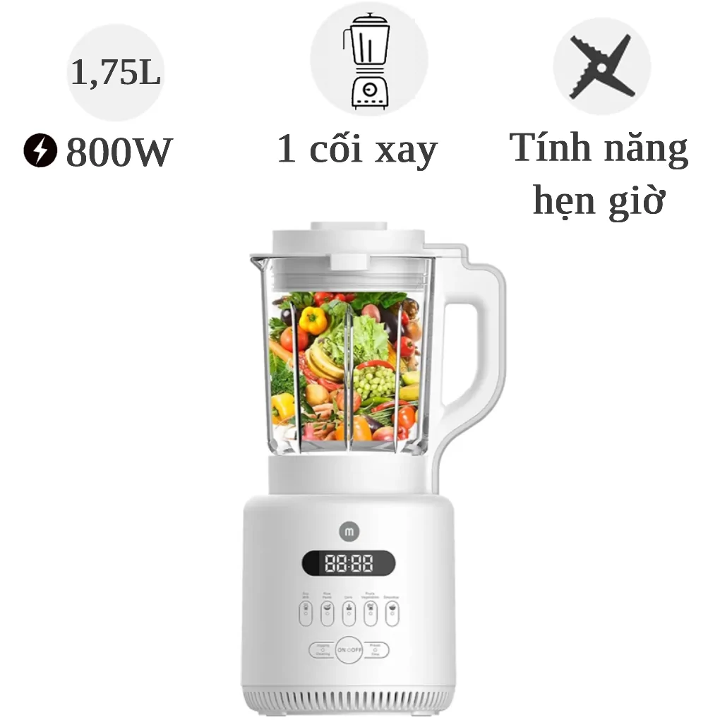 Máy Làm Sữa Hạt Đa Năng MISHIO MK-270