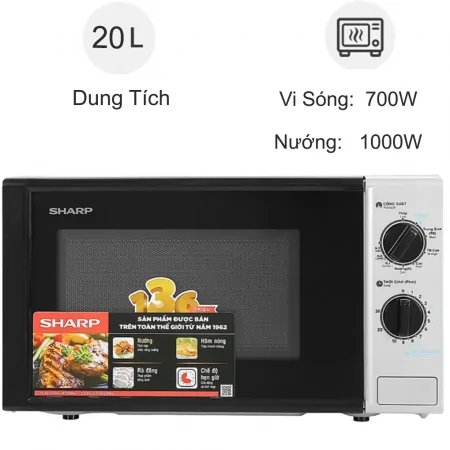 lò vi sóng sharp có nướng