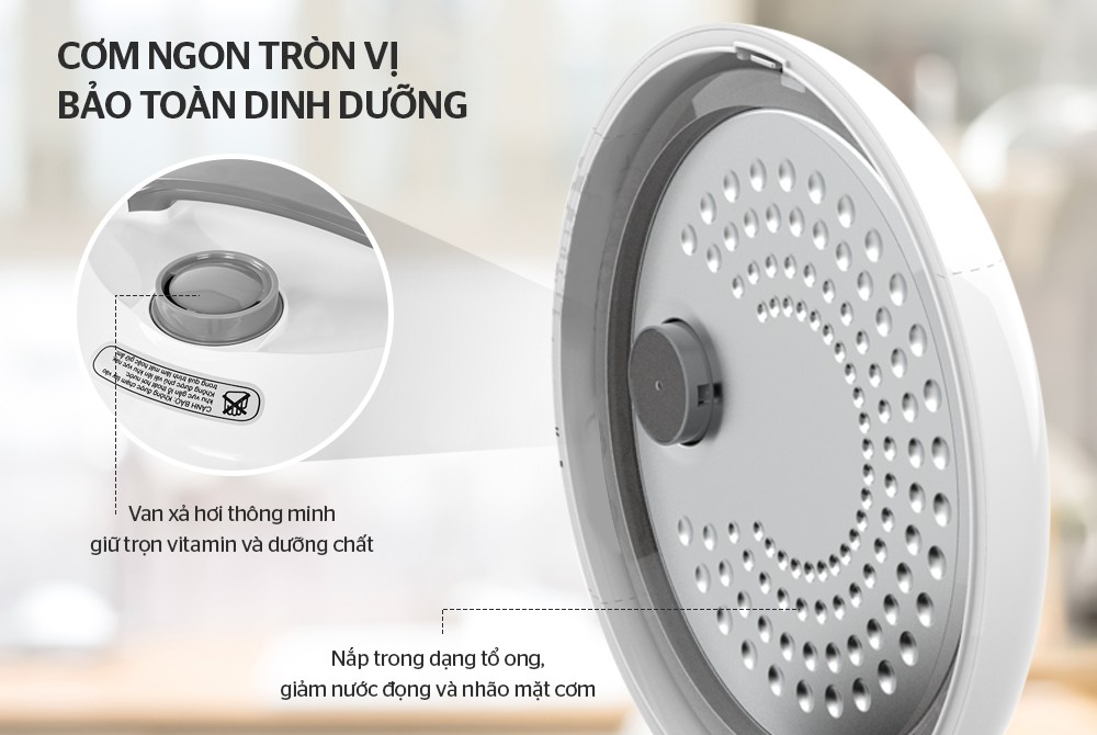 Nồi Cơm Điện Sunhouse SHD8603 1.8 Lít 11
