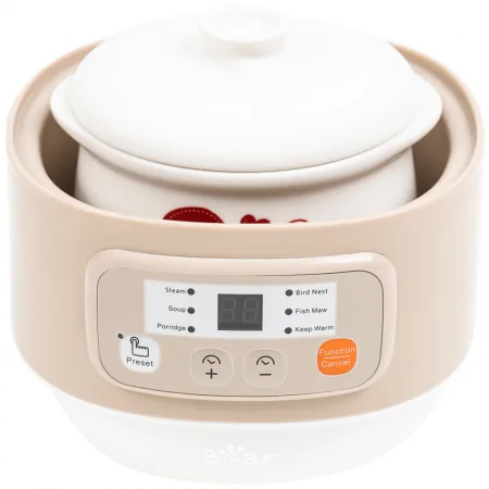 Nồi Nấu Chậm Bear DDZ-A08D1 - Hàng Quốc Tế - Bản Tiếng Anh 0