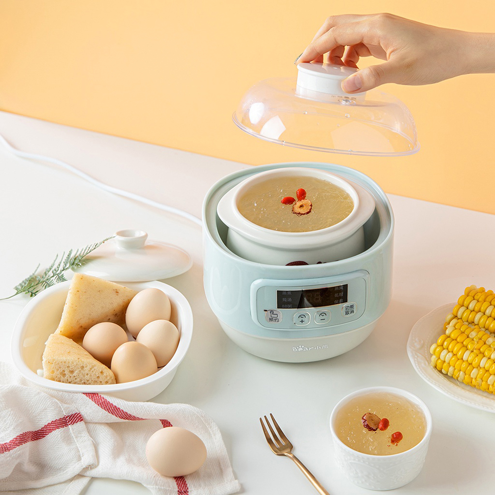 Nồi Nấu Chậm Bear 0.8 Lít DDZ-A08G2 - Hàng Quốc Tế - Bản Tiếng Anh 4