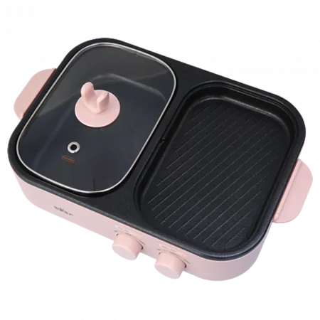 Bếp Lẩu Nướng Đa Năng Bear DKL-C12D1 - Hàng Quốc Tế - Bản Tiếng Anh 3