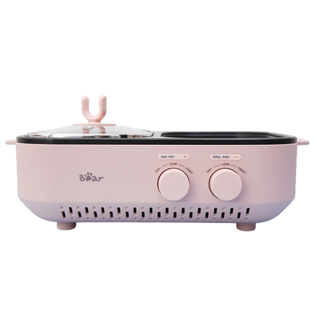 Bếp Lẩu Nướng Đa Năng Bear DKL-C12D1 - Hàng Quốc Tế - Bản Tiếng Anh 5