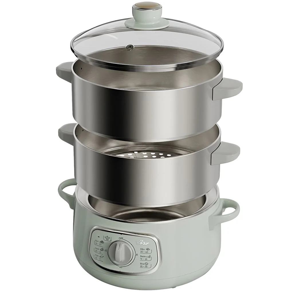 Nồi Lẩu Hấp Thủy Nhiệt Đa Năng Bear DZG-D80G5 - Hàng Quốc Tế - Bản Tiếng Anh 2
