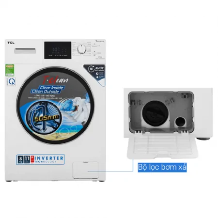 Máy Giặt TCL Inverter 8 Kg TWF80-M14303DA03 5