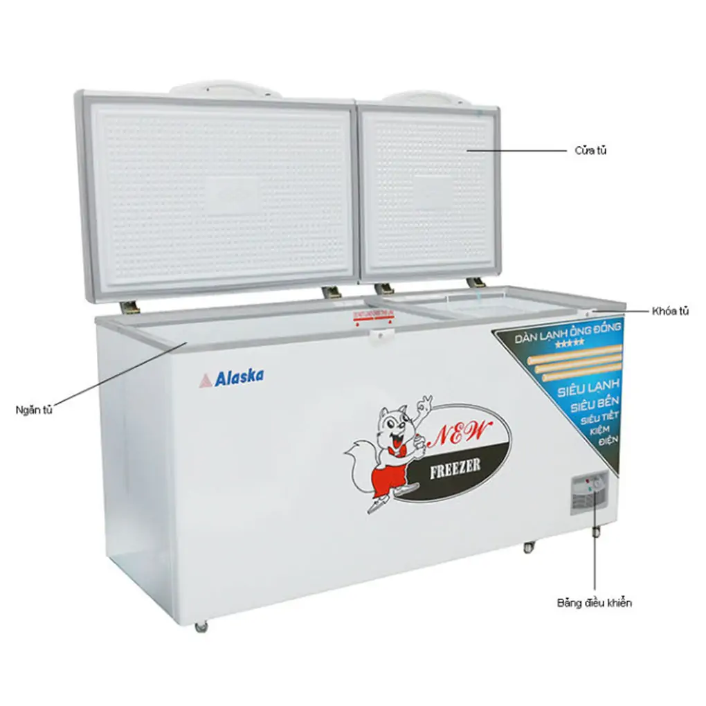 Tủ Đông Alaska 510 Lít HB-650C 5