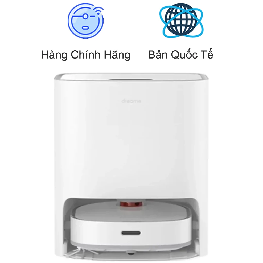 Robot Hút Bụi Lau Nhà, Tự Giặt Giẻ Lau Dreame W10