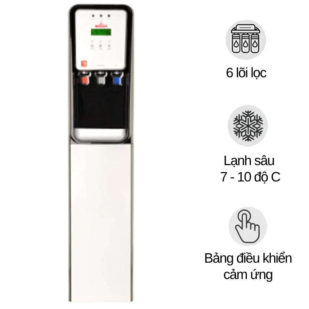 Máy Lọc Nước Điện Giải Nóng Lạnh ROBOT I-UHC67C