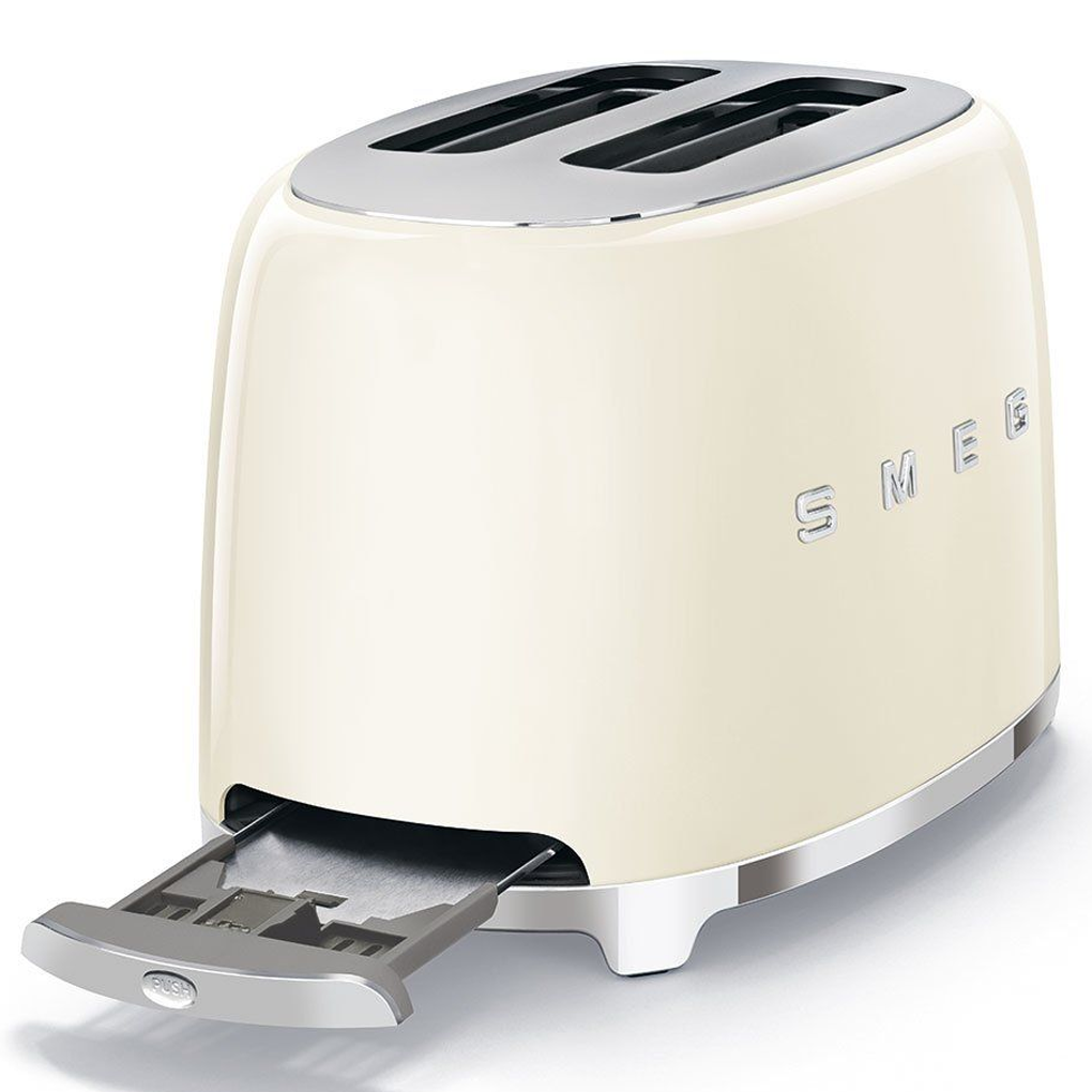 Máy Nướng Bánh Mì SMEG TSF01CREU - Kem