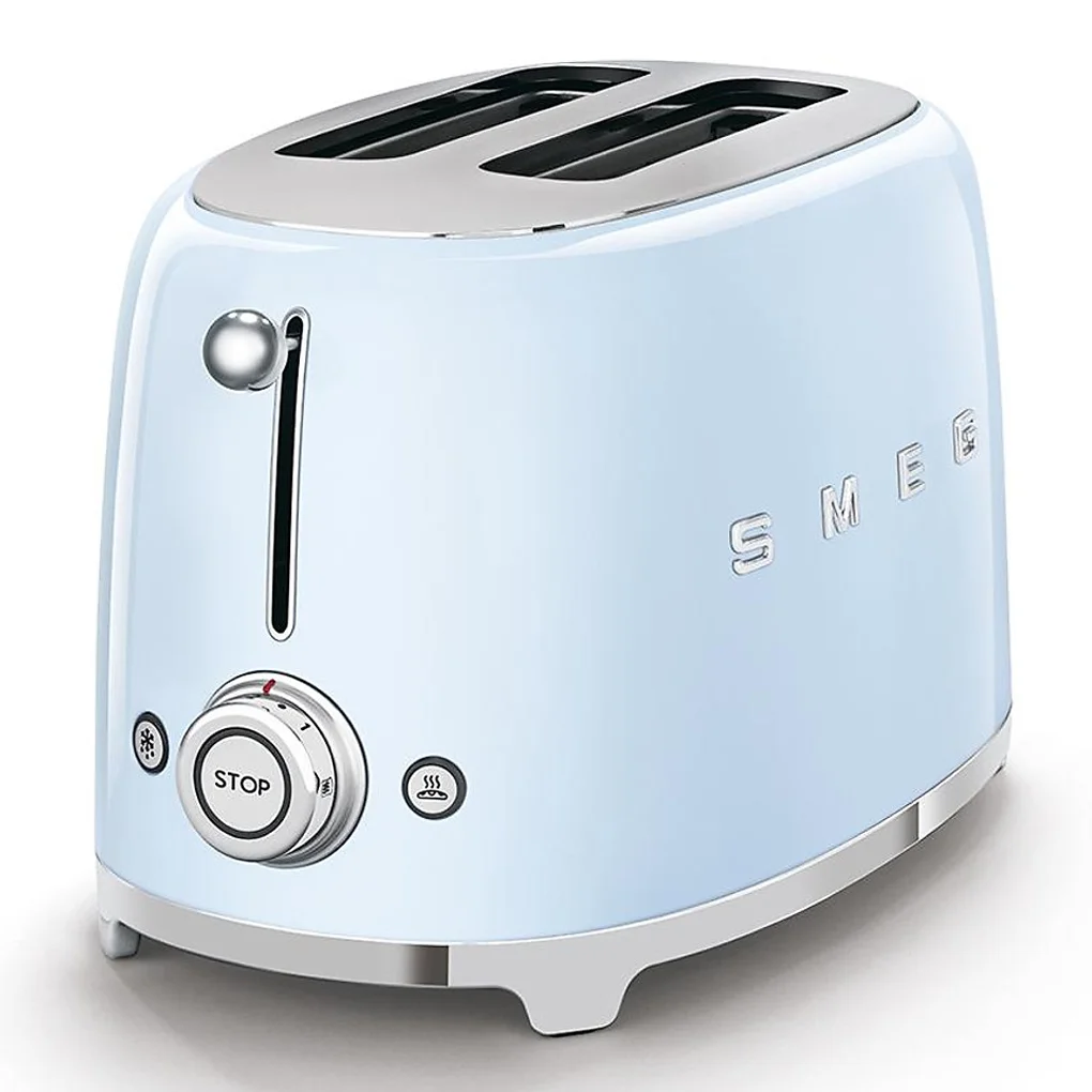 Máy Nướng Bánh Mì SMEG TSF01PBEU - Xanh Nhạt 0