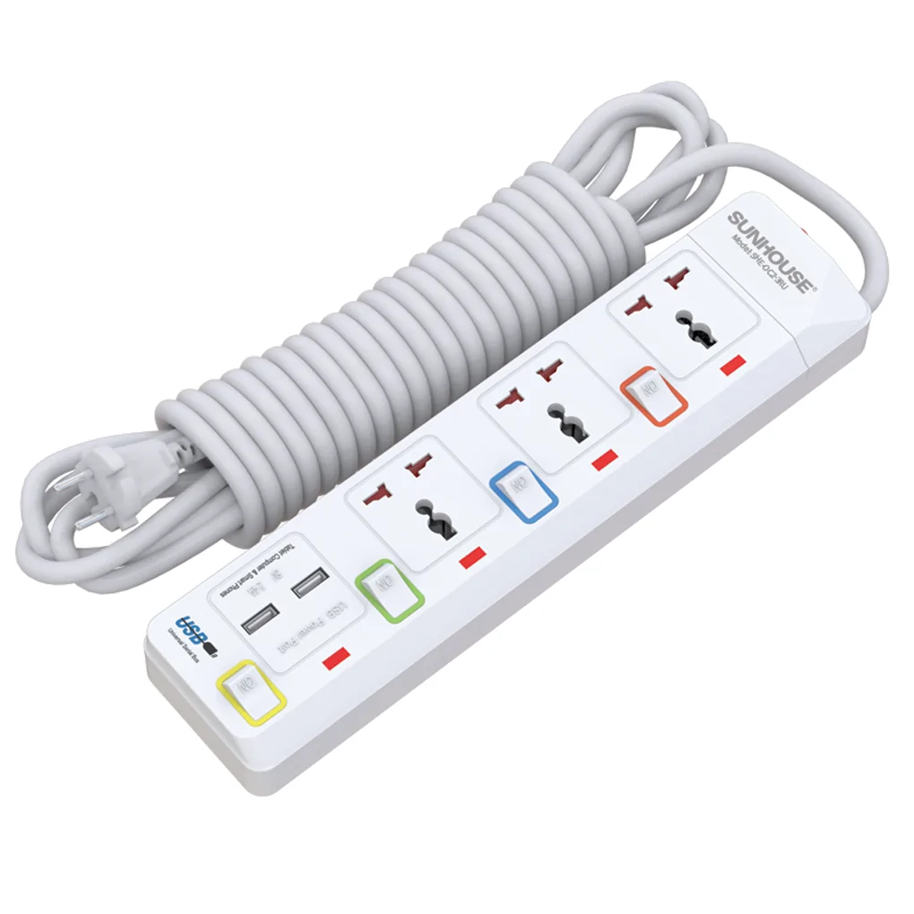 Ổ Cắm Điện SHE-OC2-3RU