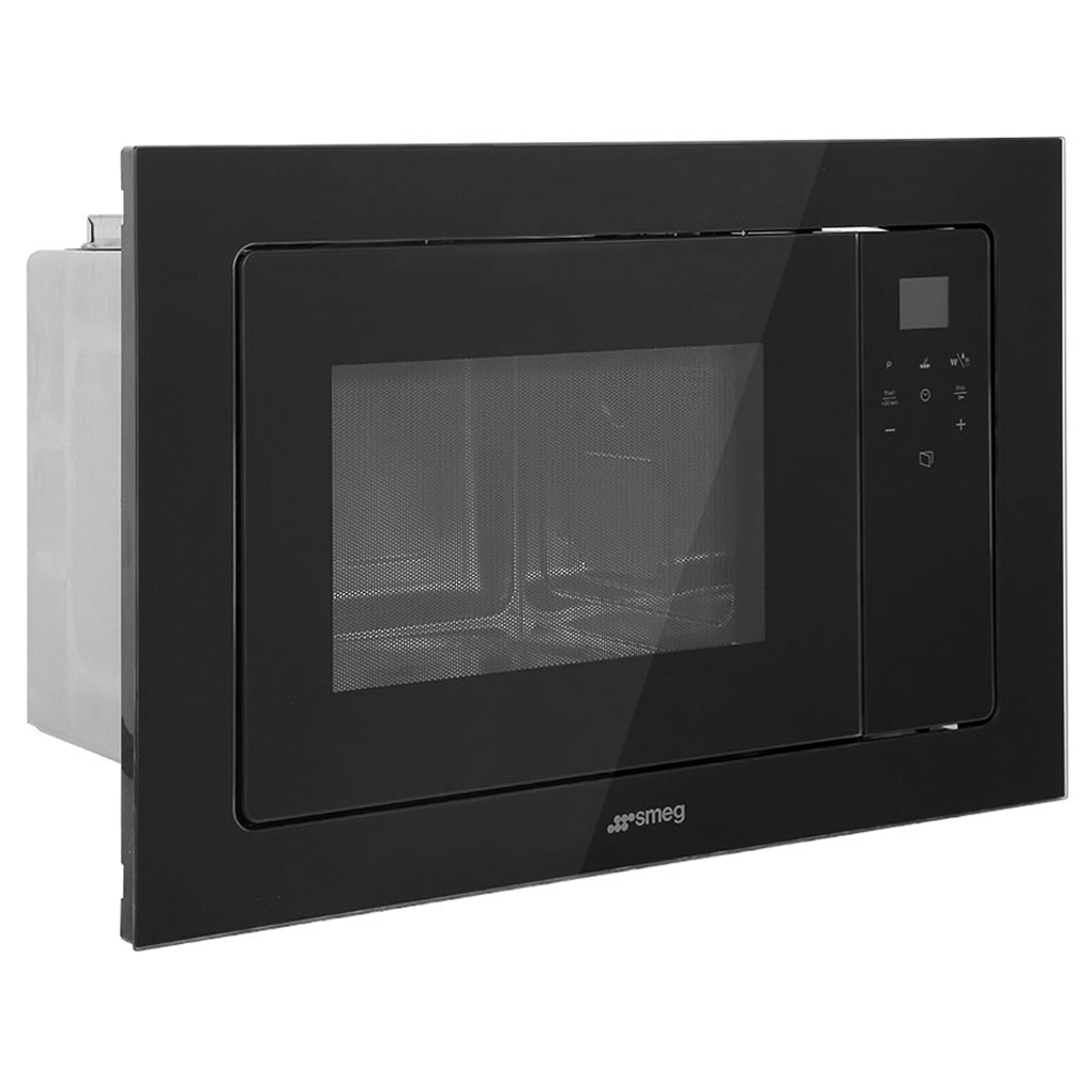 Lò Vi Sóng Có Nướng Âm Tủ SMEG FMI120N2 20 Lít