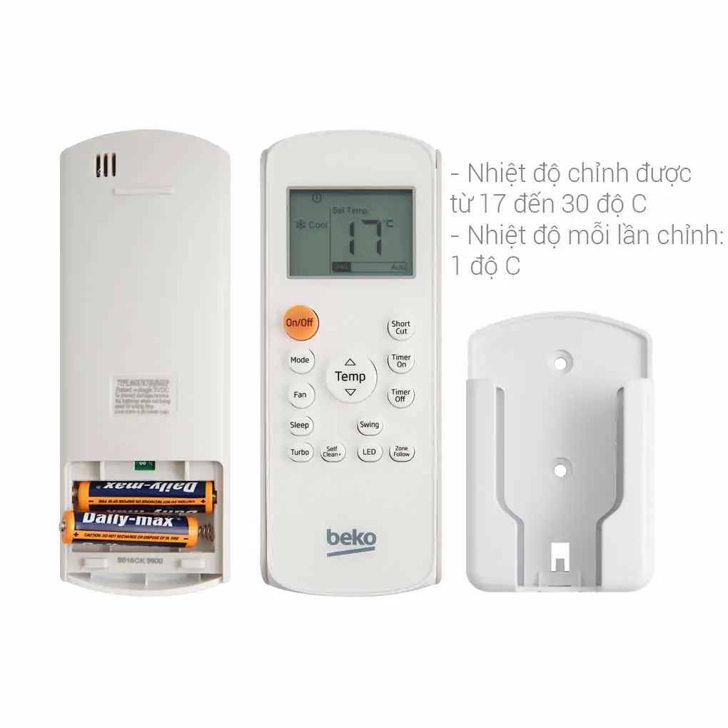 Máy lạnh Beko Inverter 1 HP RSVC09VS 5