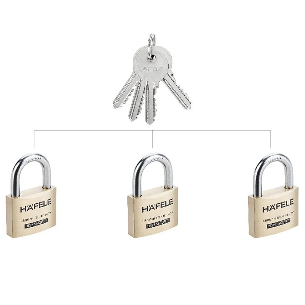 Ổ Khóa 3 Cái HAFELE 76XW50XT18 482.01.975 1