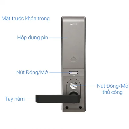 Khóa Điện Tử HAFELE Thân Khóa Nhỏ EL7500 912.05.716 5
