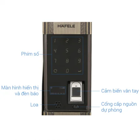 Khóa Điện Tử HAFELE EL10K 912.05.314 0