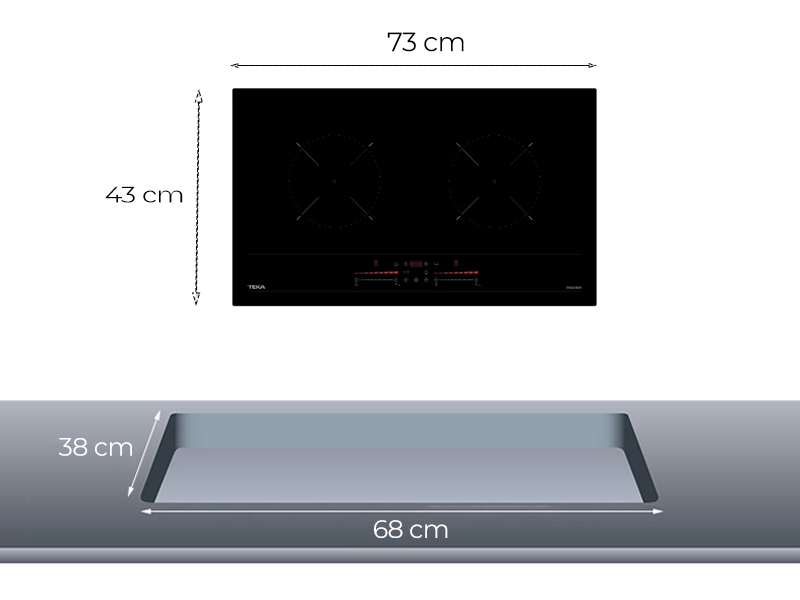 Bếp Từ Đôi TEKA IBC 7320 D 0