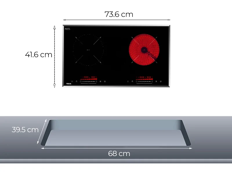 Bếp Từ - Hồng Ngoại TEKA HIC 7320 D 0