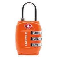 Ổ Khoá Số Du Lịch DIY HAFELE TSA 331 Orange 482.09.011