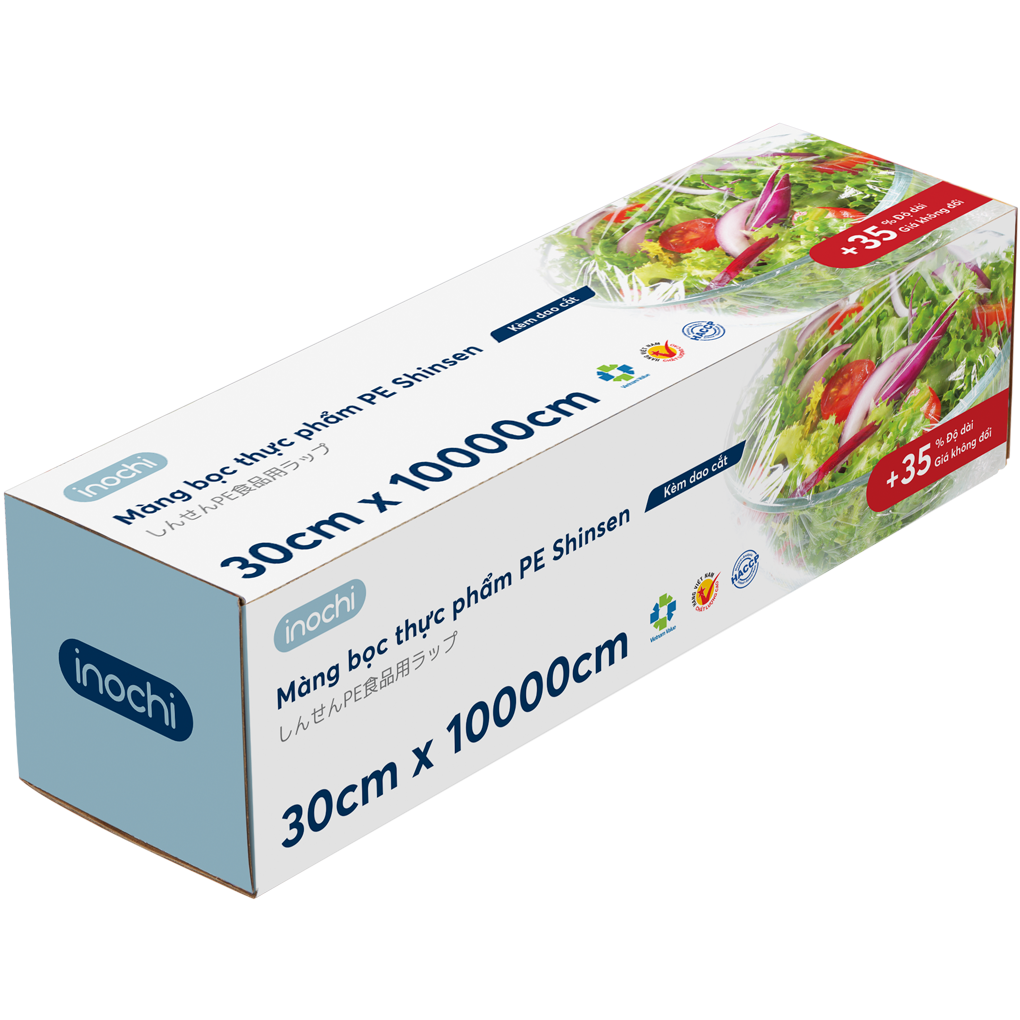 Màng Bọc Thực Phẩm PE Shinsen 30x10000-Inochi 0