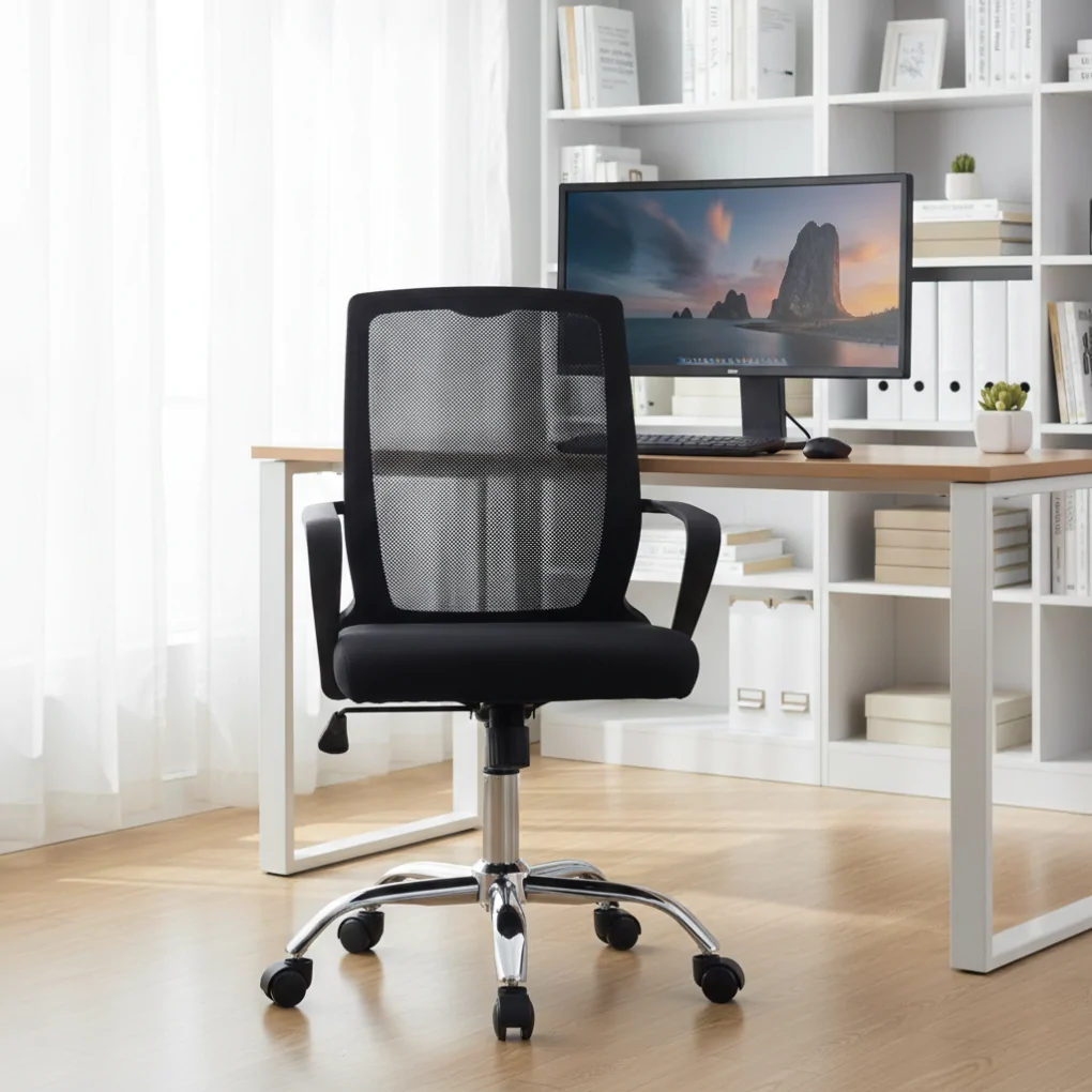 Ghế Văn Phòng ECOOC-2115 Đen