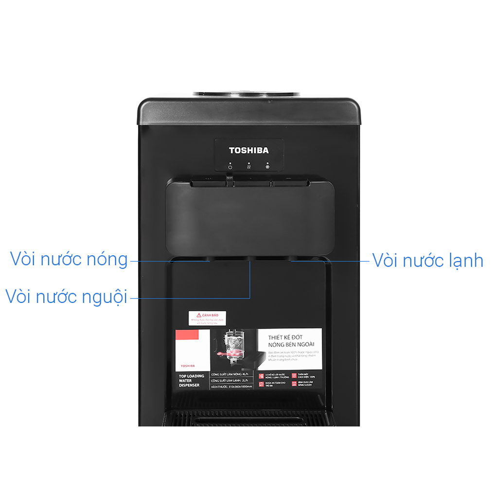 Máy Nóng Lạnh TOSHIBA RWF-W1917TV(K)