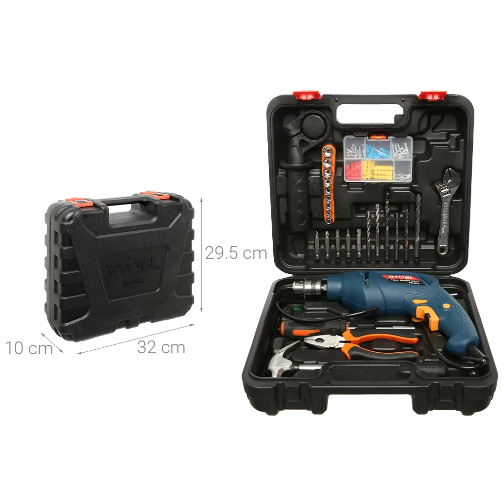 Máy Khoan Cầm Tay 550W (Dùng Điện) RYOBI PD-550K 4