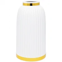 Bình Hoa Sứ ECOFJ3 Trắng 25x7x13 cm