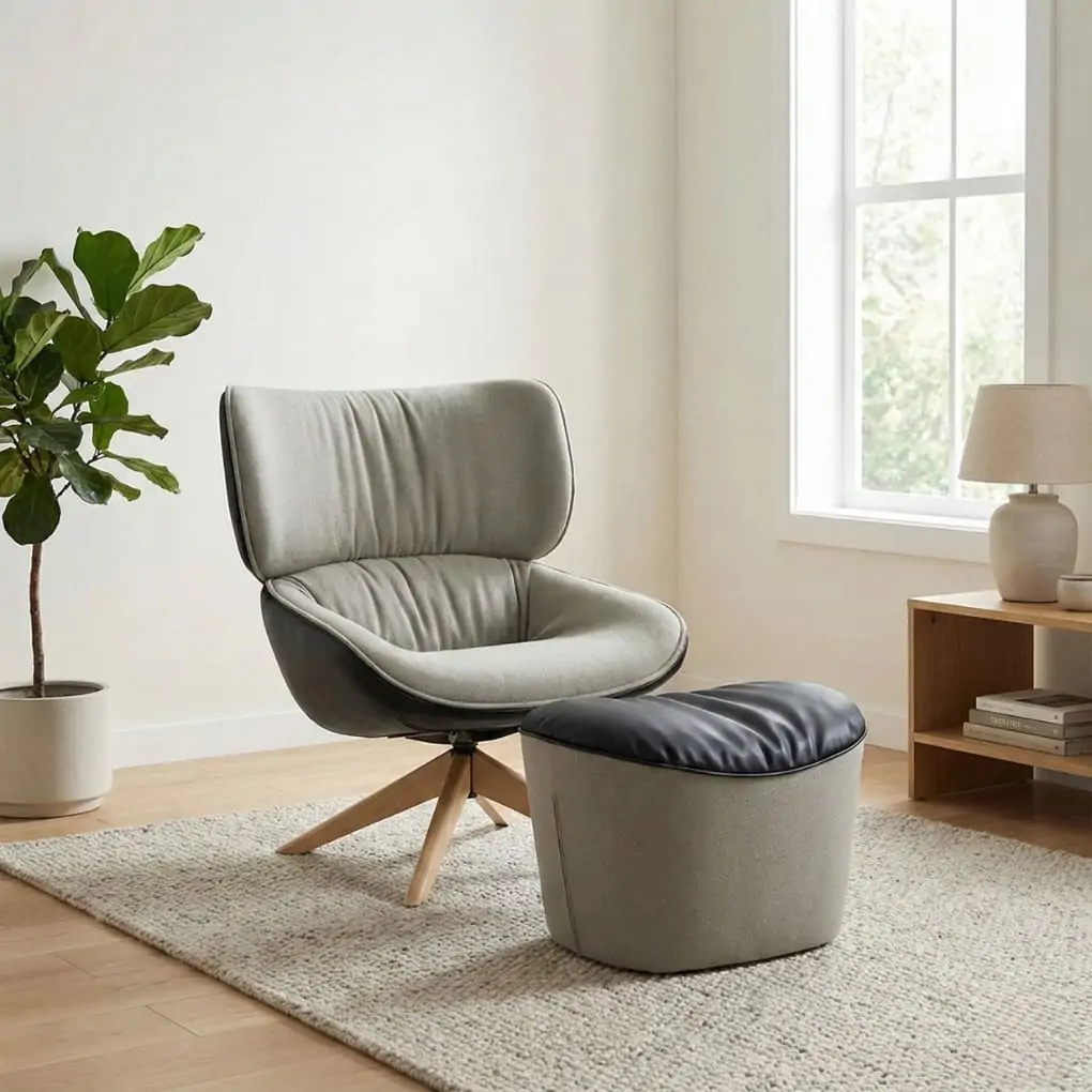 Ghế Thư Giãn Goro + Đôn A22-59