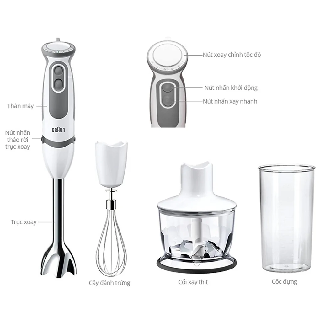 Máy Xay Cầm Tay BRAUN MQ5235 5