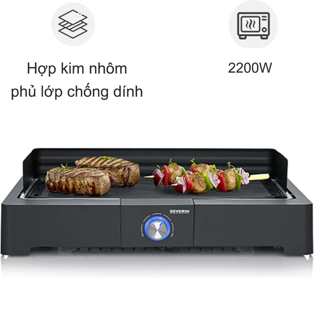 Vỉ Nướng Điện SEVERIN PG 8567