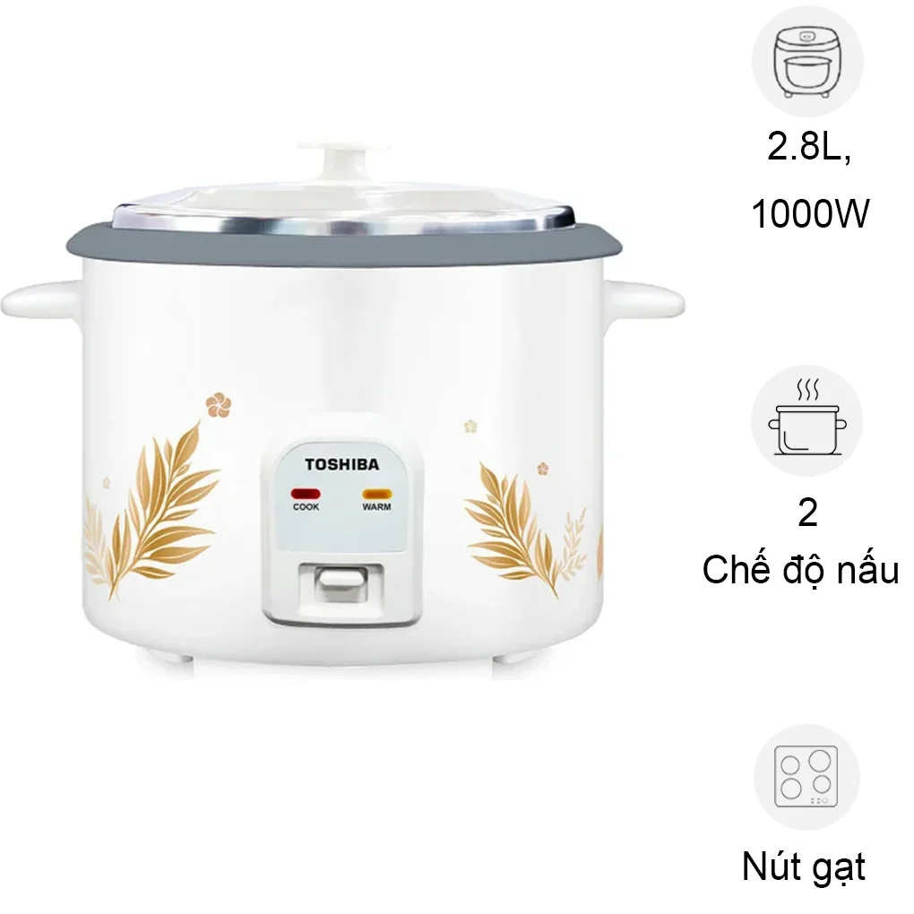 Nồi Cơm Điện RC-28MH1PV(G) 2.8 Lít