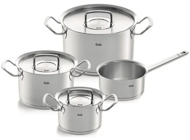 Bộ Nồi 4 Món FISSLER OPC2 Nắp Inox - Nhập Khẩu Đức