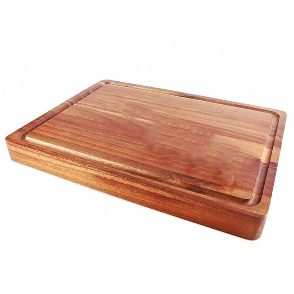 Thớt Vuông Décor Gỗ Xà Cừ 24cm