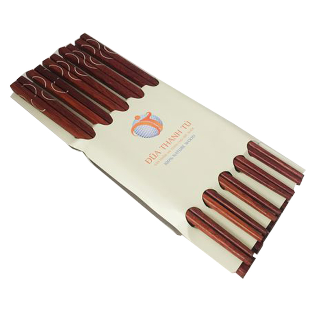 Đũa Gỗ Cẩm Lai Cẩn Vầng Trăng