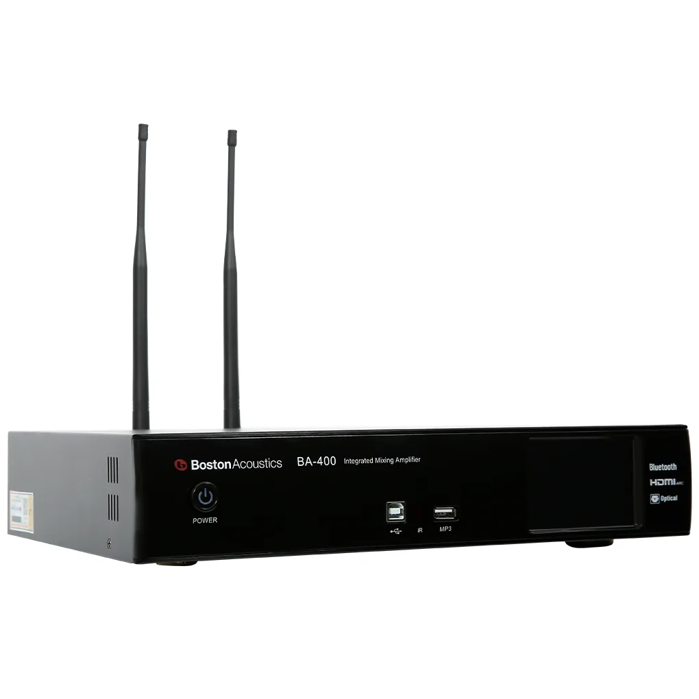 Amply Karaoke Boston Acoustics BA400 4